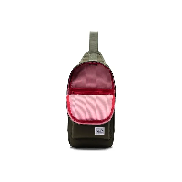 Herschel Polyester Cell Phone Pouch Sling Bag Crossbody Bag Regular Unisex Evergreen Ivy Green-2