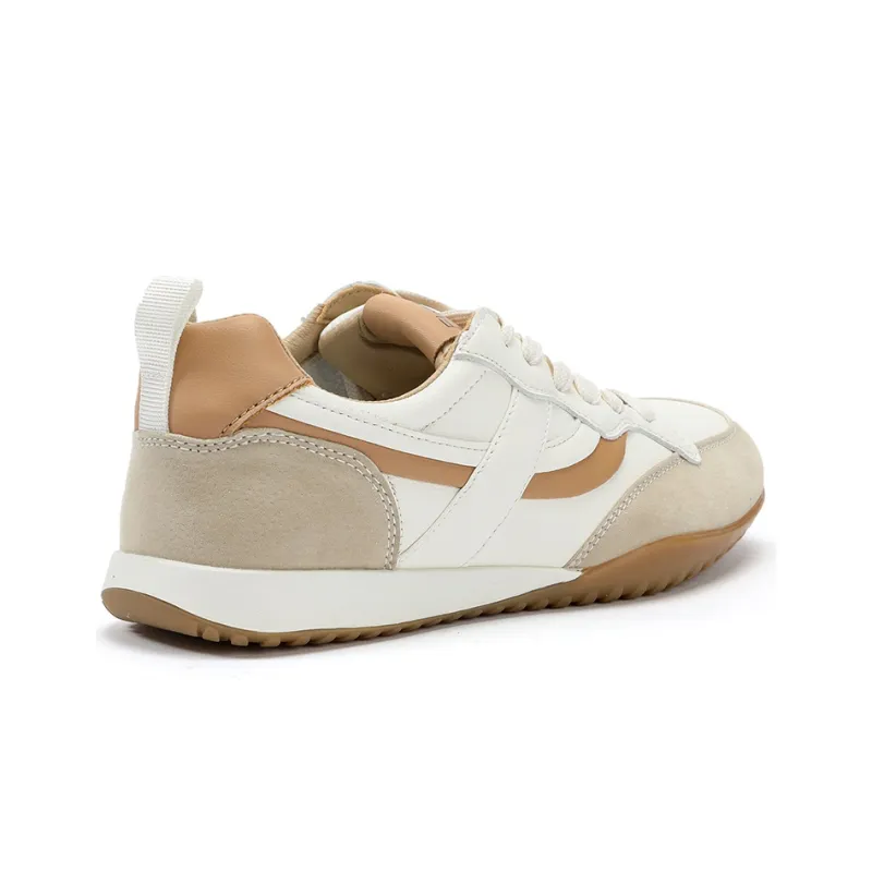 FLOSSIE Casual Shoes Women's Low Top Apricot/Blue Red-3