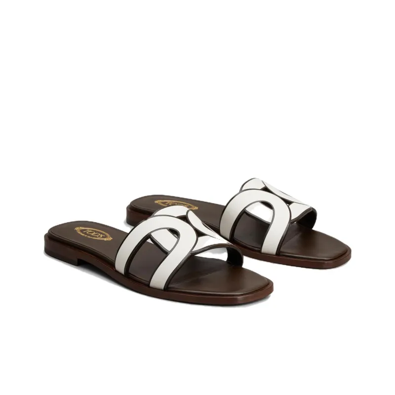 TOD'S Chain Slip On Sandals Women's-3