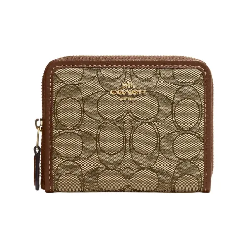 COACH Zip Around Wallets