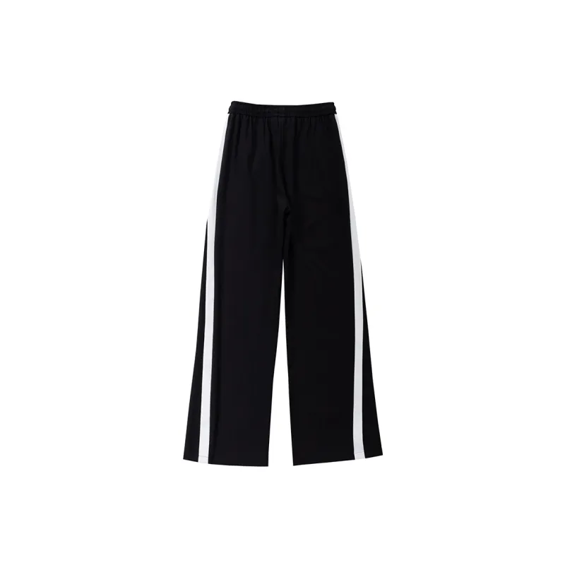 SOON FLOWER Casual Pants Women's Black-1