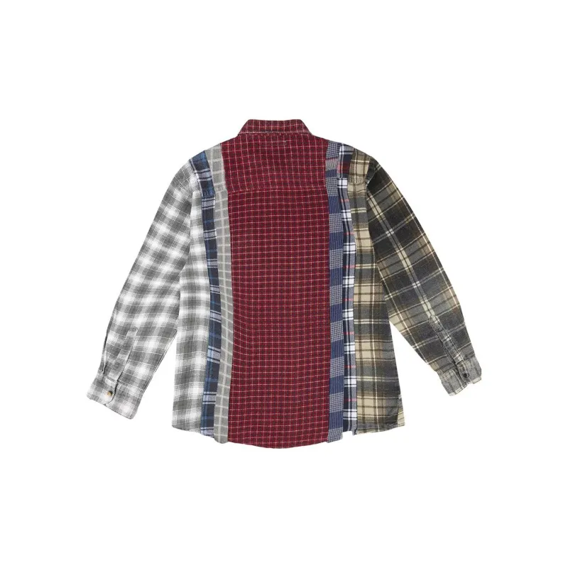 Needles Rebuild Flannel Shirt-1
