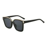 Black Frame with Gray Lens