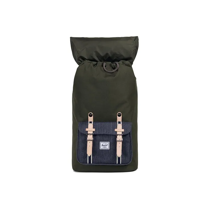Herschel Canvas Backpack Large Size Unisex Forest Night-2
