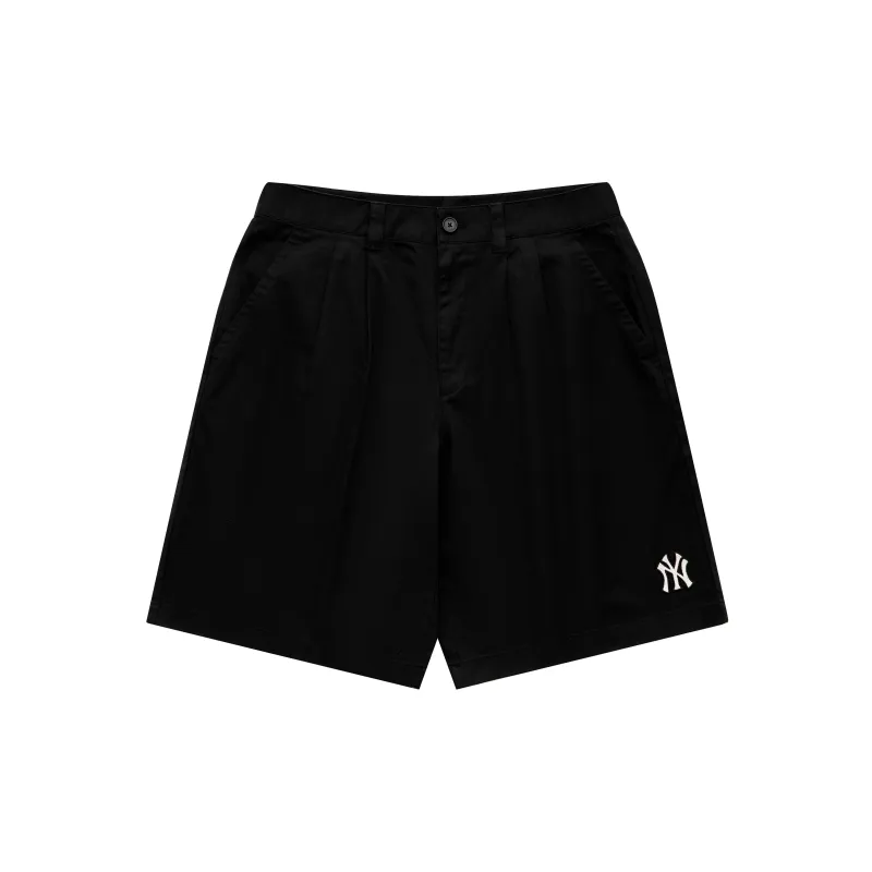 MLB New York Yankees Casual Shorts Men Black-1