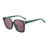 Green Frame with Purple Lens