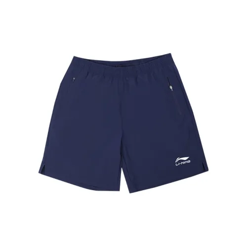 LINING Casual Shorts Unisex Navy Blue