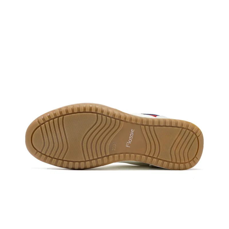 FLOSSIE Casual Shoes Women's Low Top Apricot/Blue Red-11