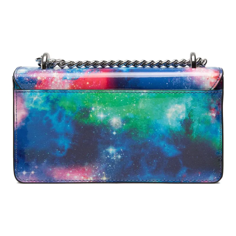 VERSACE JEANS COUTURE Leather Handbag Shoulder Bag Crossbody Bag Small Size Women's Starry Sky Color-1