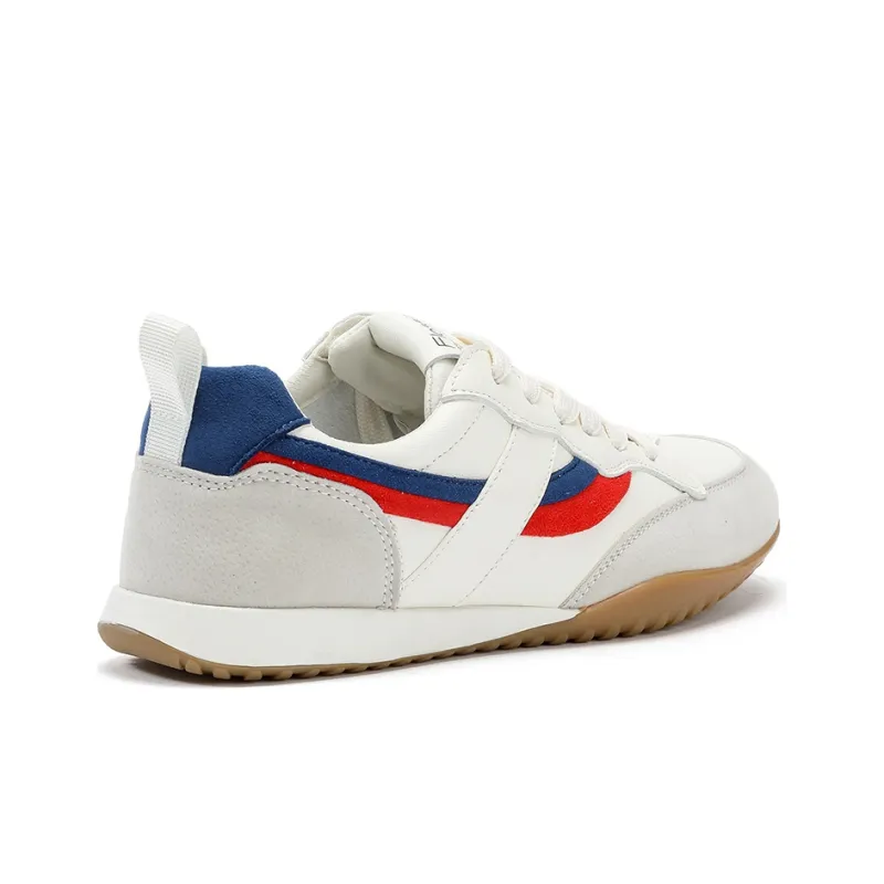 FLOSSIE Casual Shoes Women's Low Top Apricot/Blue Red-9