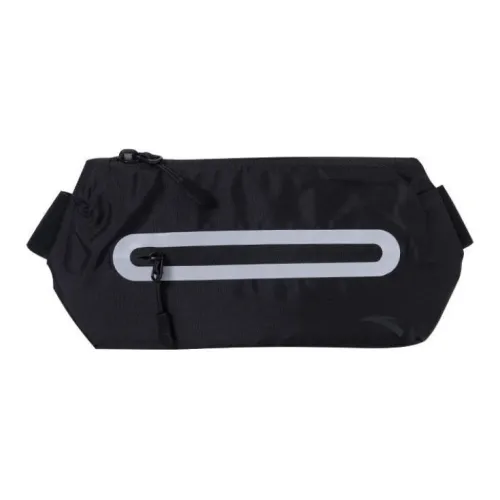 Anta Fabric Cell Phone Pouch Fanny Pack Regular Unisex Black