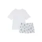 White Floral Print