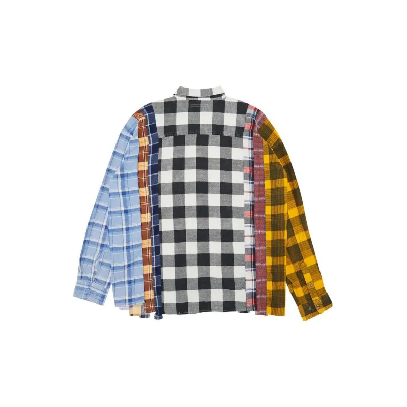 Needles 7 Cuts Wide Flannel Shirt-1