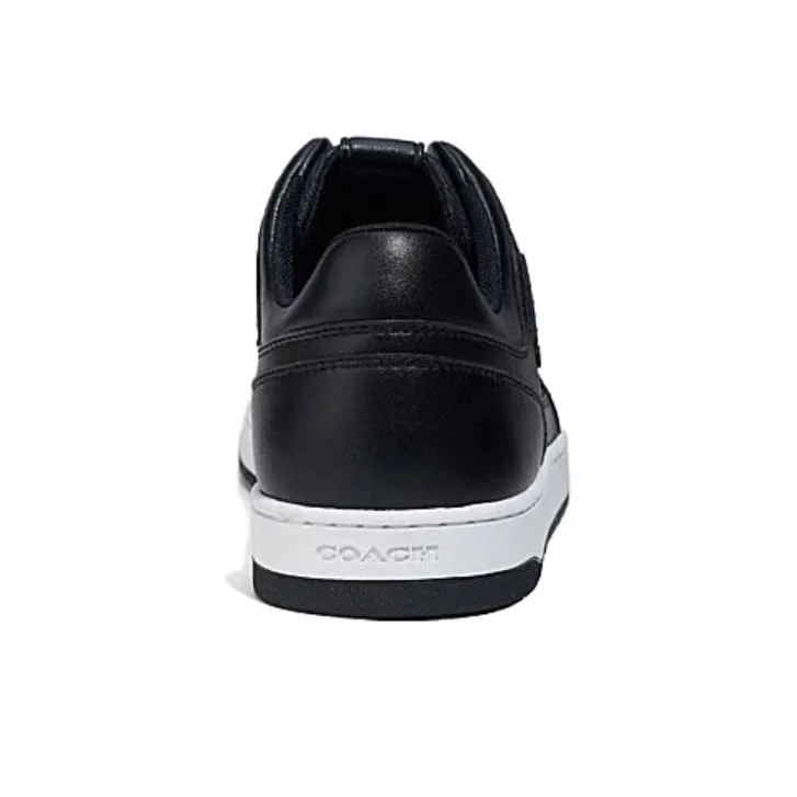 COACH Stylish Skateboarding Shoes Men's Black-4