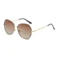 Tea Gold Frame with Gradient Tea Brown Lens (TY0002-2)