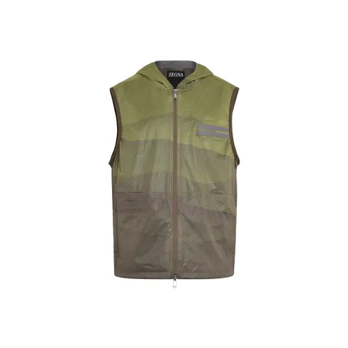 Norda X Ermenegildo Zegna Vests Men Army Green