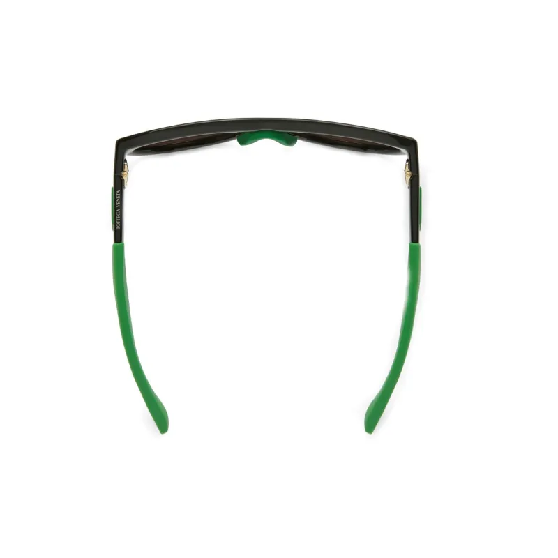 Bottega Veneta Mitre Square Frame Sunglasses-2