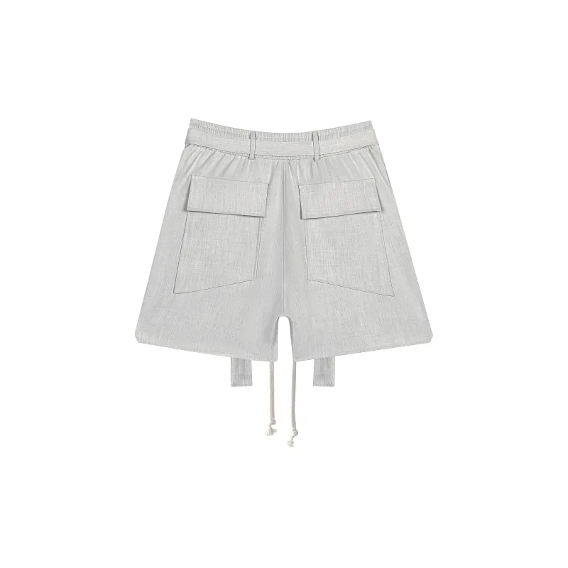 ARNODEFRANCE Shorts Unisex Light Gray-1