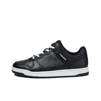 COACH Stylish Skateboarding Shoes Men's Black