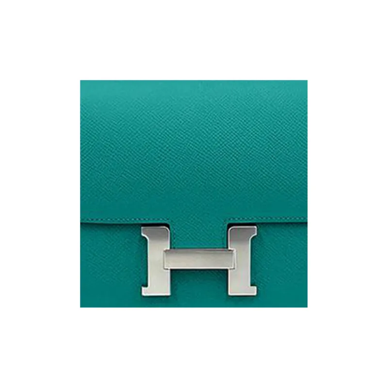 HERMES Constance Epsom Leather Shoulder Bag Crossbody Bag Mini Women's O6 Vert Jade Emperor Green-3