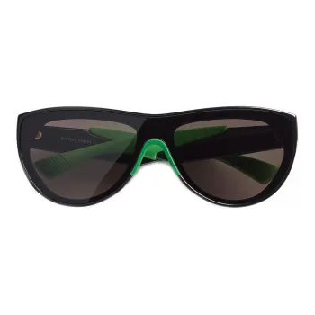 Bottega Veneta Mitre Square Frame Sunglasses