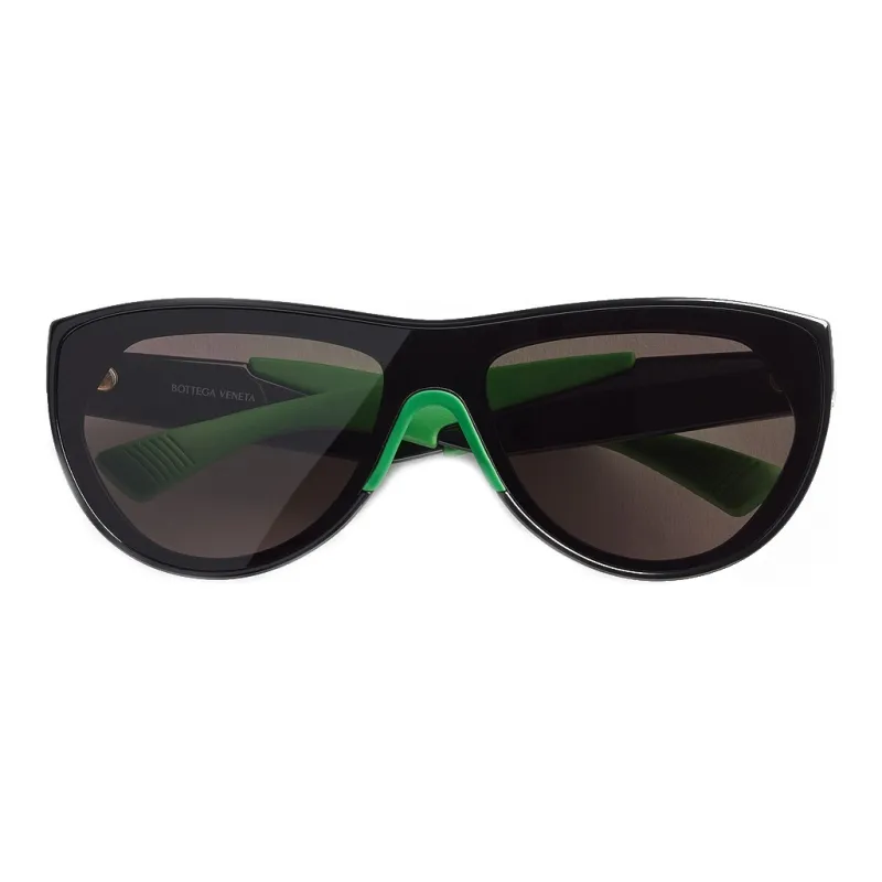 Bottega Veneta Mitre Square Frame Sunglasses-0