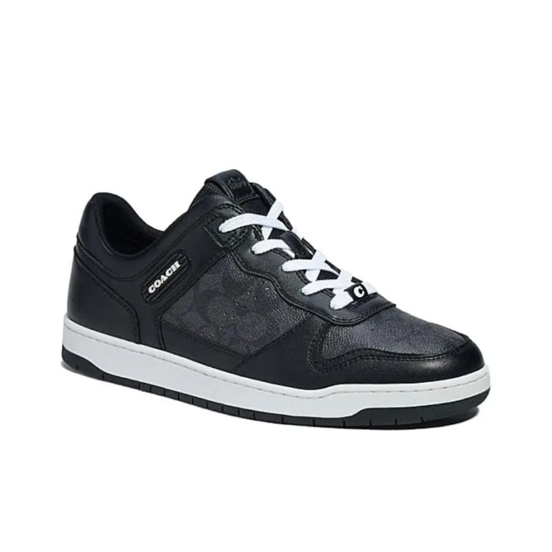 COACH Stylish Skateboarding Shoes Men's Black-2