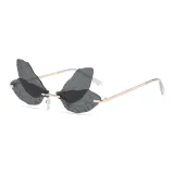 Gold Frame with Black Gray Lens (TY0036-1)