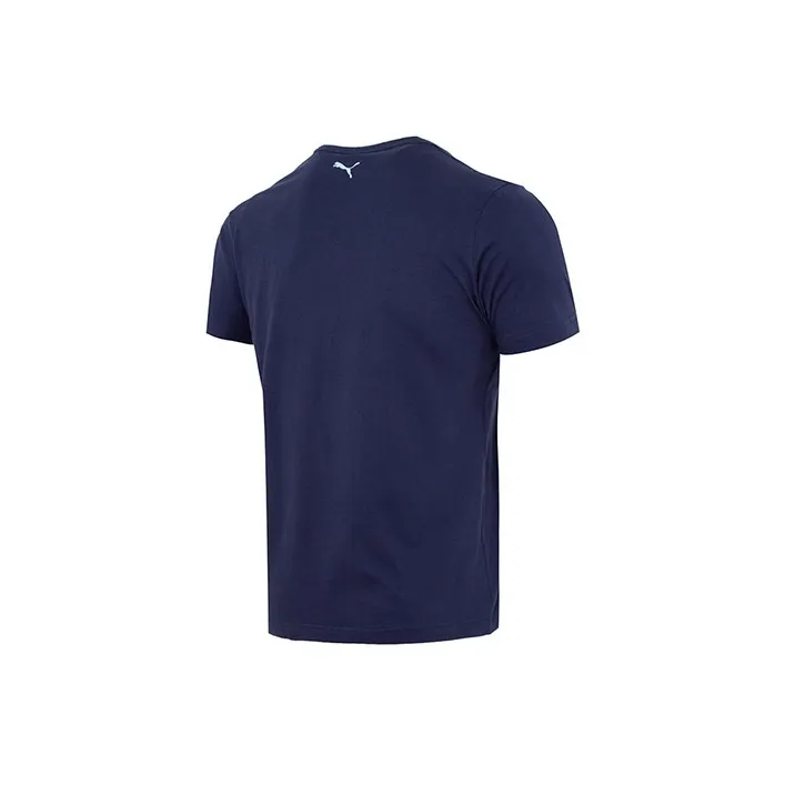 PUMA ESS T Shirts Men Dark Blue-1