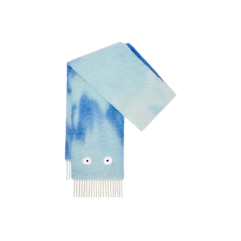 LOEWE X Howls Calcifer Scarf In Mohair And Wool Blend-1