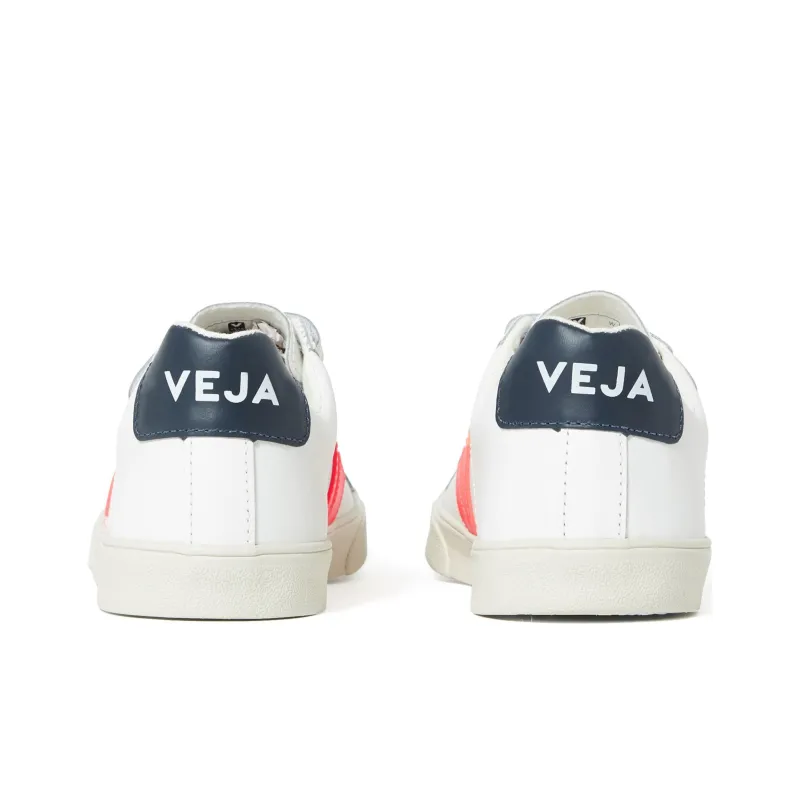 VEJA Esplar 3 Lock Velcro 'White Neon Orange' Women's-3