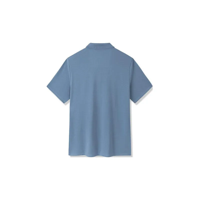 Anta Variety Training Collection Polo Shirt Men's Blue-1