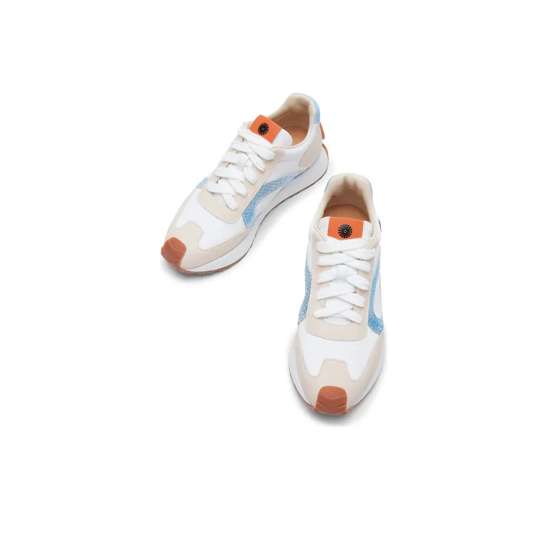 AJOY SAHU Casual Shoes Women's Low-Top Mermaid Blue-2