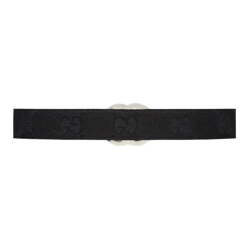 GUCCI GG Marmont Double G Logo Plate Buckle Leather Belts Men's-1