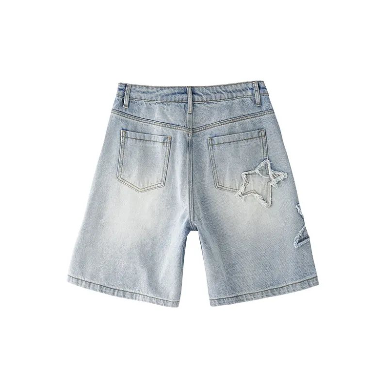 ER Unisex Denim Shorts Swag-5