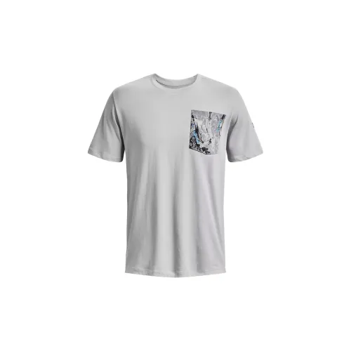 Under Armour T-Shirts Men Modern Gray