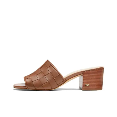 MICHAEL KORS Slide Slippers Women's Brown