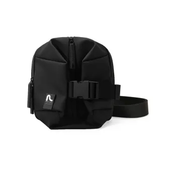 PIERRE CARDIN Fabric Urban Techwear Bag, Shoulder Bag, Crossbody Bag Trumpets Men's Black