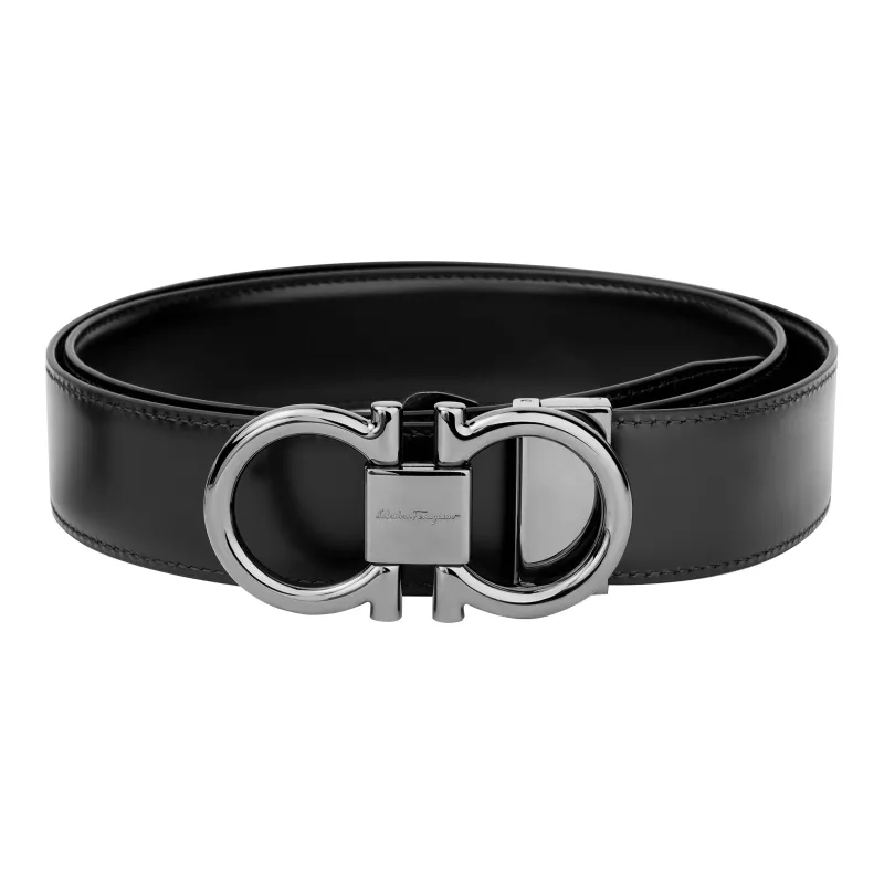 Ferragamo Gancini Reversible Belt-0
