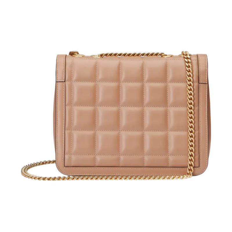 GUCCI Quilting Leather Portable Crossbody Bag Shoulder Bag Women's Rose Beige-2