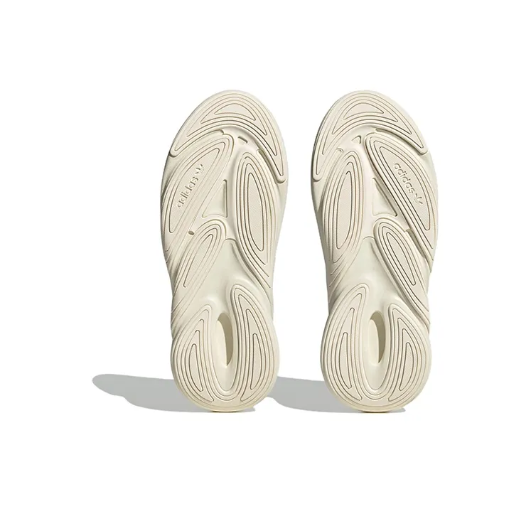 Adidas Ozelia Shoes 'Cream White Acid Orange' Women's-5