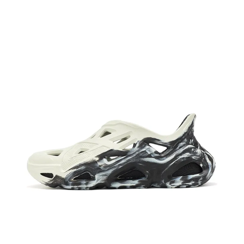 PEAK Ink Wash Chinese Style Sports Sandals Men's Black White-0