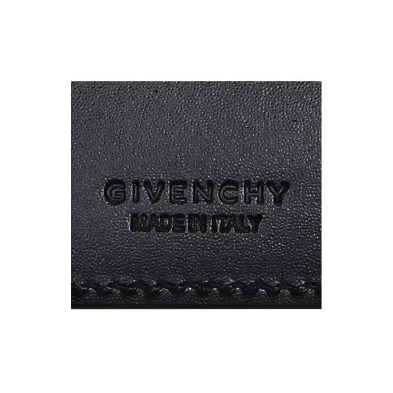 Givenchy 4G Calfskin Wallet Women's Black-3