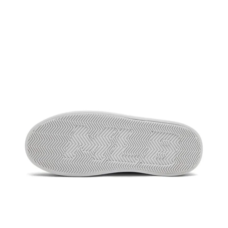 MLB Chunky Classic Low Top Skateboard Shoes Unisex White Blue-4