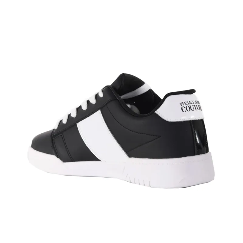 VERSACE JEANS Stylish Skateboarding Shoes Men's Black White-2