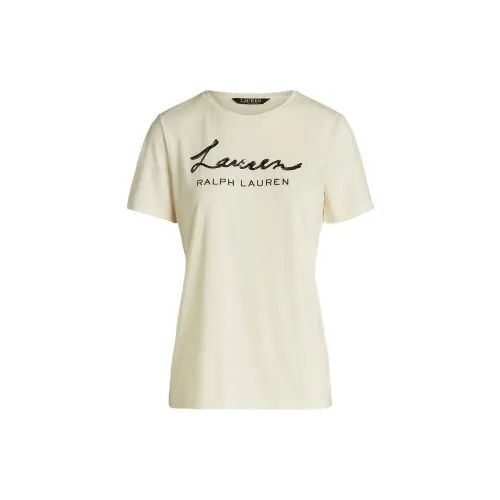 Polo Ralph Lauren T-Shirts Women's Beige