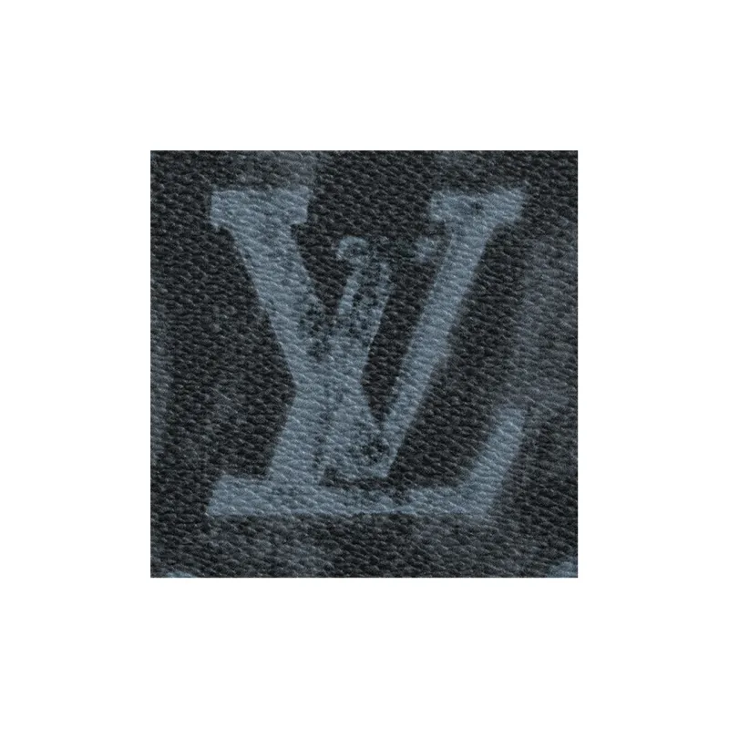 LOUIS VUITTON Monogram Pastel Noir Canvas Trunk Messenger-4