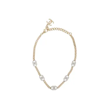 CHANEL Interlocking Choker Necklace