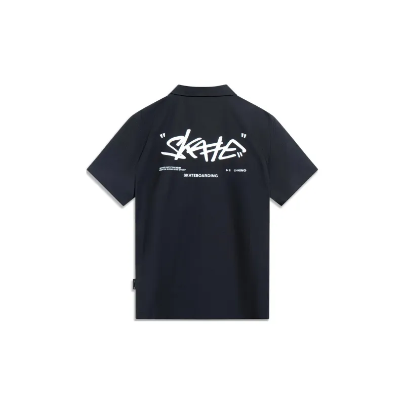 LiNing Disney Shirt Men's Black-1
