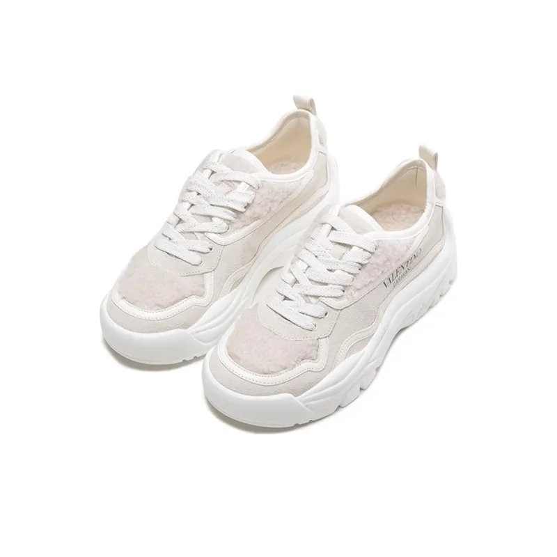 Valentino Low Top Casual Shoes Women's Nude-2